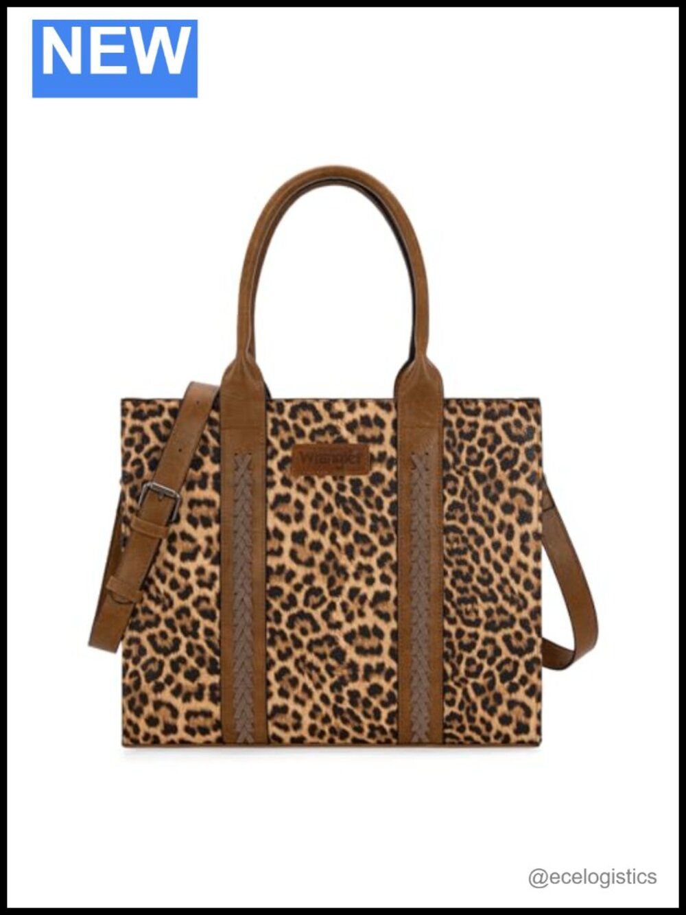 Large Faux Leather Tote Bag Satchel with Anti-Theft Zipper, Adjustable Strap